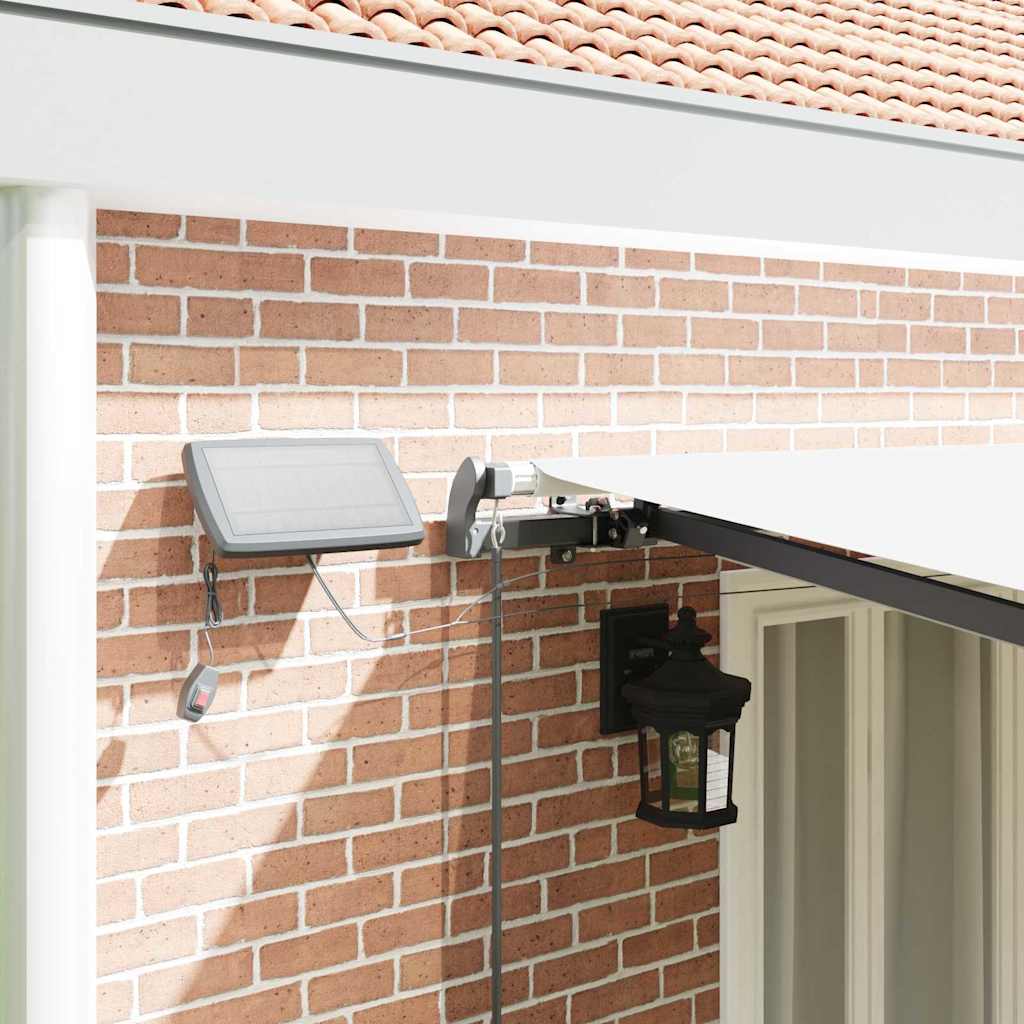 Tenda Retrattile Bianco 600 ×300 cm Tessuto - homemem39