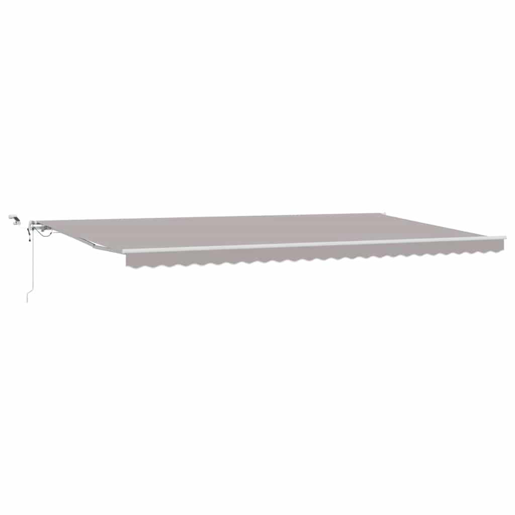 Tenda retrattile Grigio Chiaro 600 × 300 cm Poliestere | homemem39