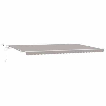 Tenda retrattile Grigio Chiaro 600 × 300 cm Poliestere | homemem39