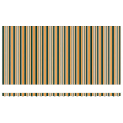Tenda Retrattile Verde e giallo 600 × 300 cm | homemem39