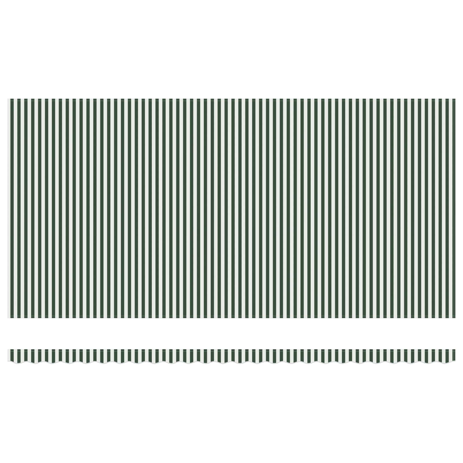Tenda Retrattile Verde e bianco 600 ×300 cm Tessuto | homemem39