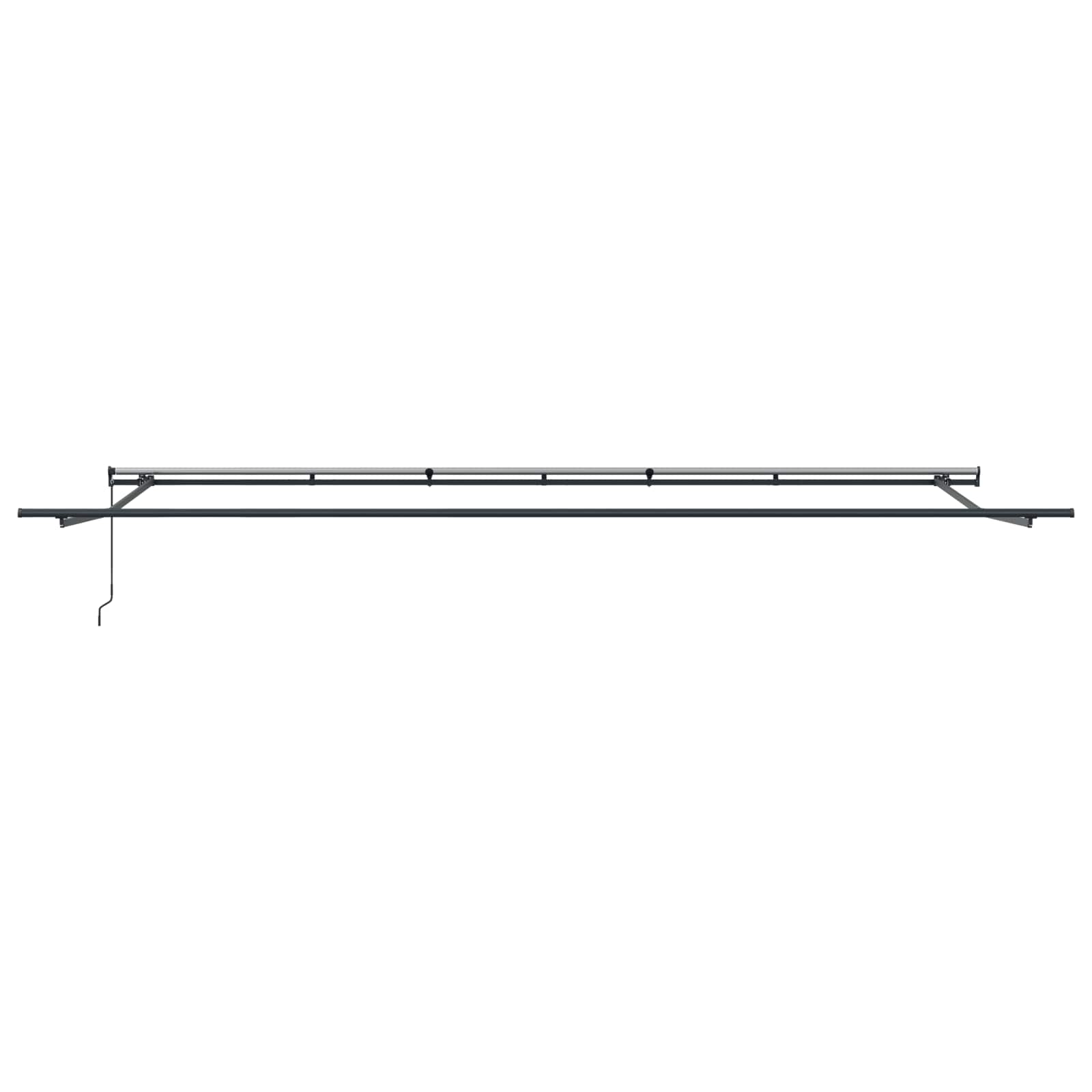 Tenda Retrattile arancione e marrone 600 × 350 cm | homemem39