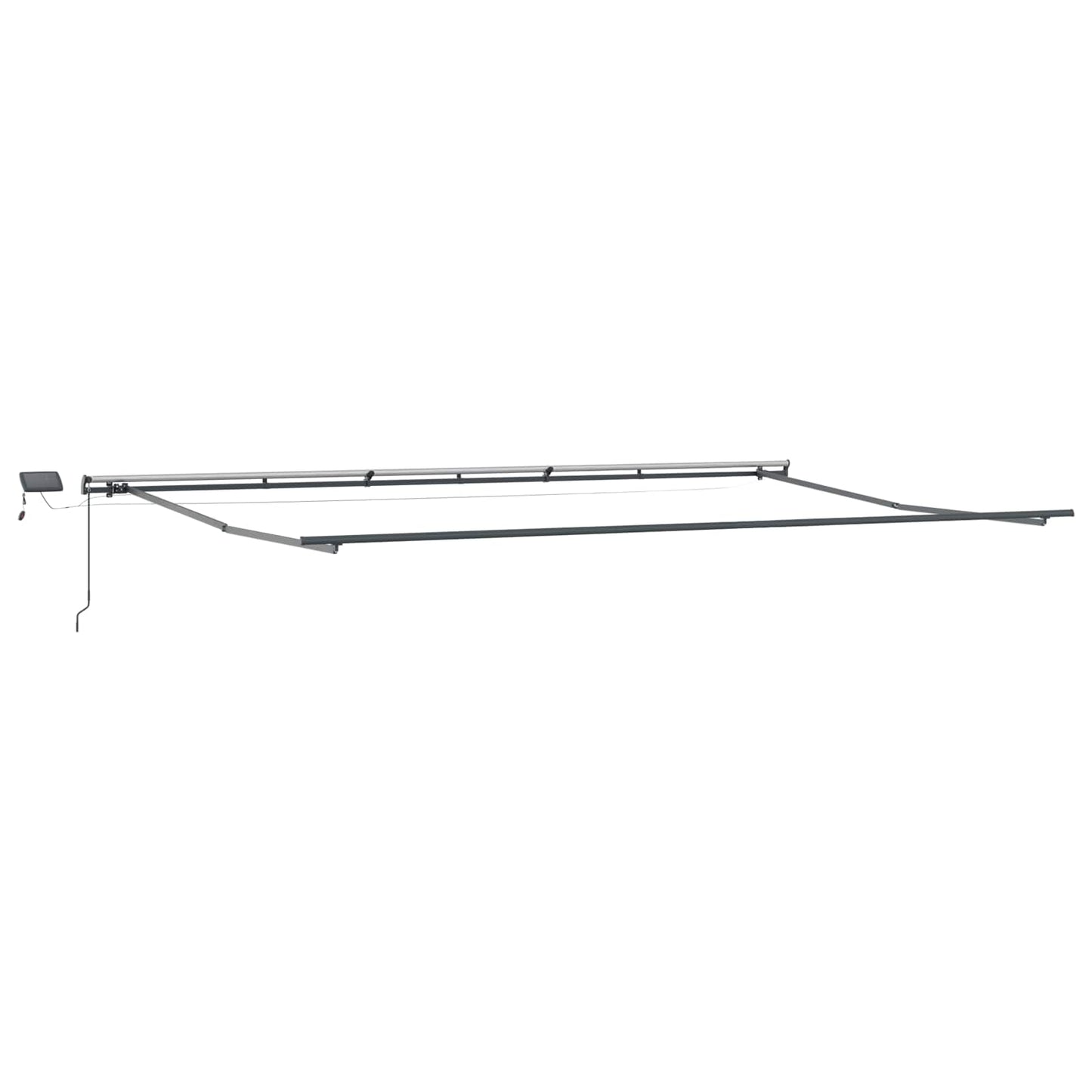 Tenda Retrattile arancione e marrone 600 ×350 cm Tessuto | homemem39