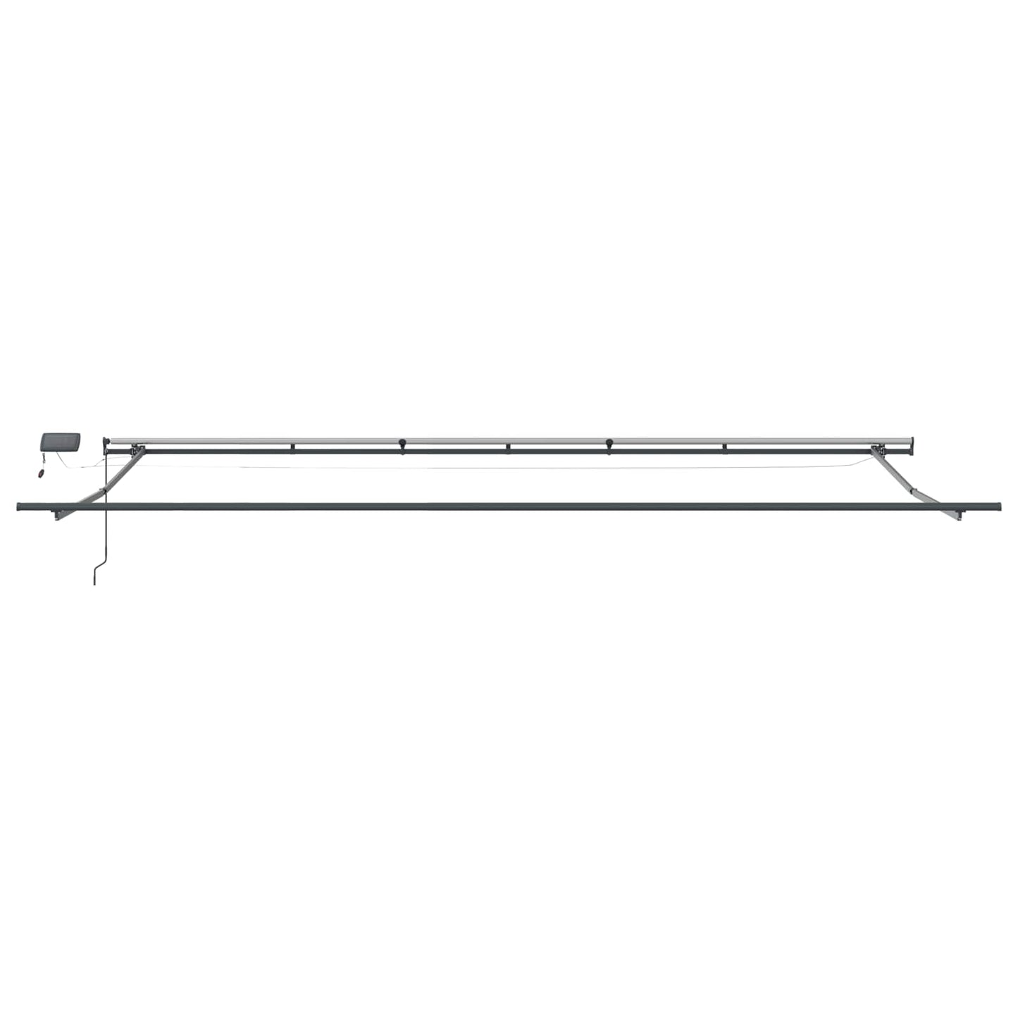 Tenda Retrattile arancione e marrone 600 ×350 cm Tessuto | homemem39