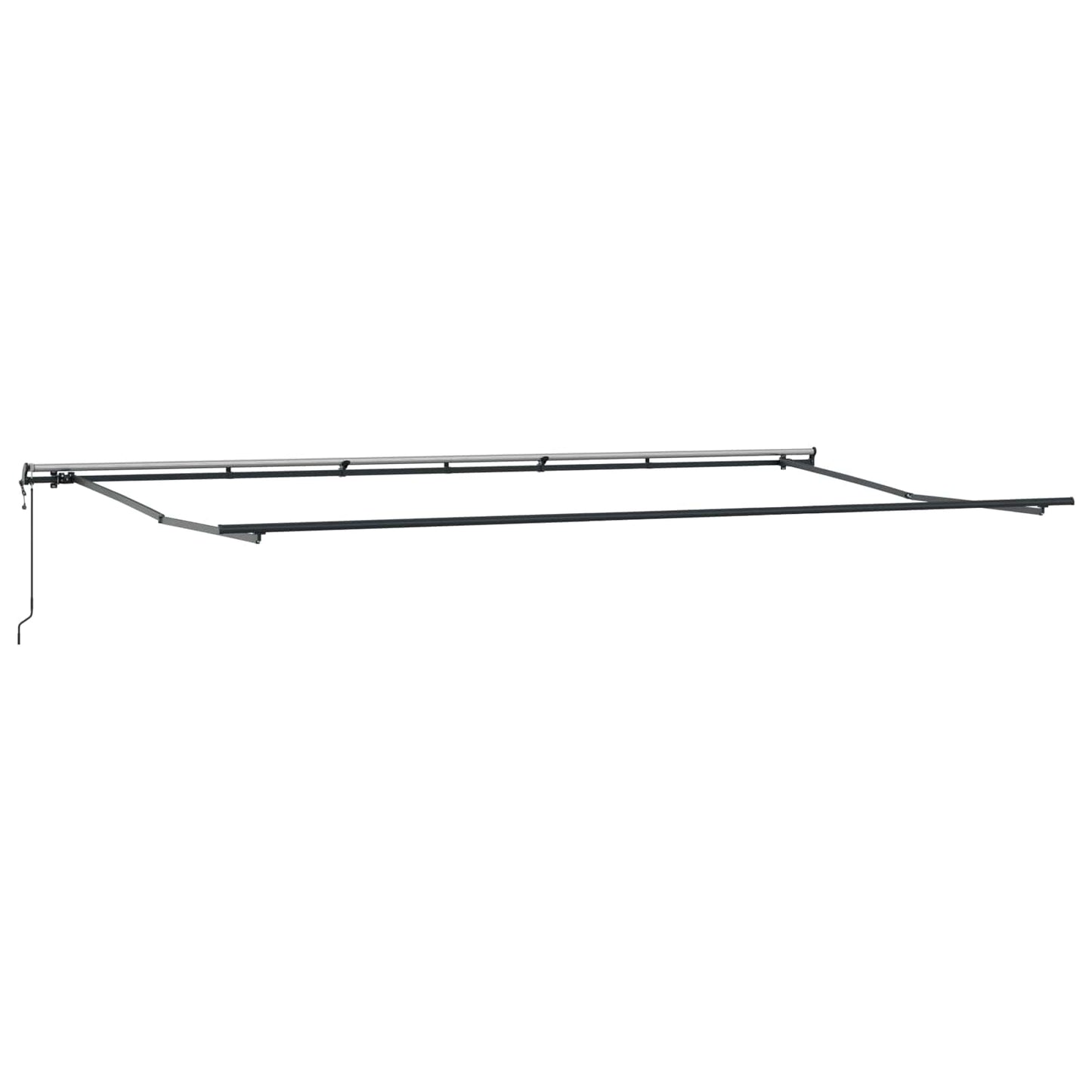 Tenda Retrattile arancione e marrone 600 × 350 cm | homemem39