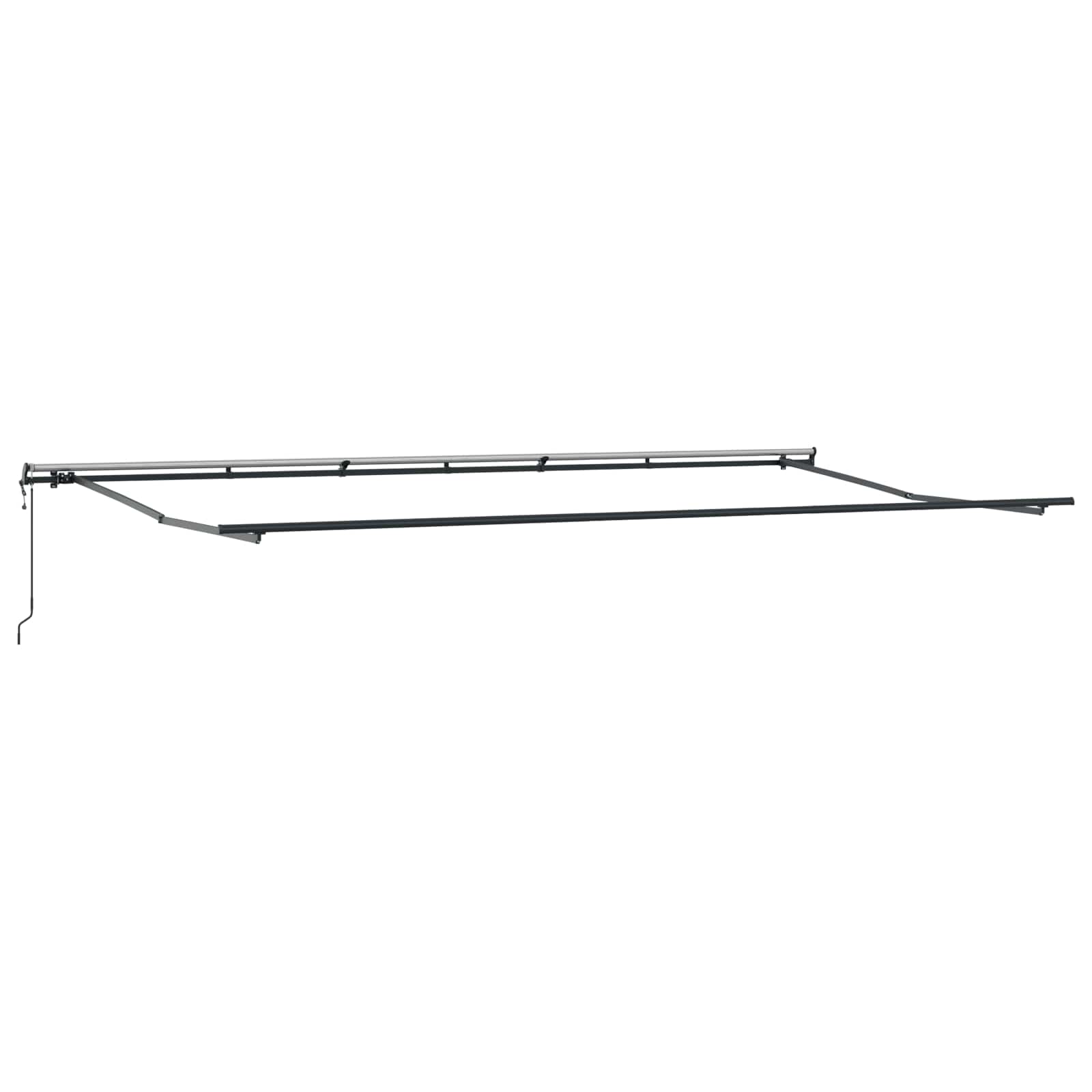 Tenda Retrattile arancione e marrone 600 × 350 cm | homemem39