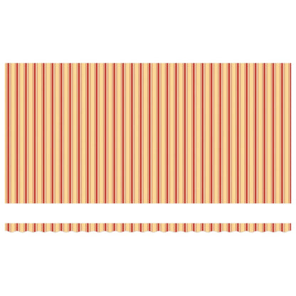 Tenda Retrattile Rigato Giallo e Arancione 600 × 350 cm - homemem39