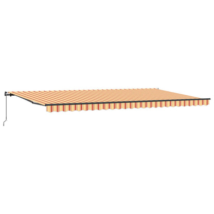 Tenda Retrattile Giallo e Arancione 600 × 350 cm | homemem39