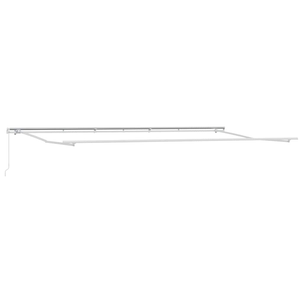 Tenda Retrattile Rosso e Bianco 600 × 350 cm | homemem39