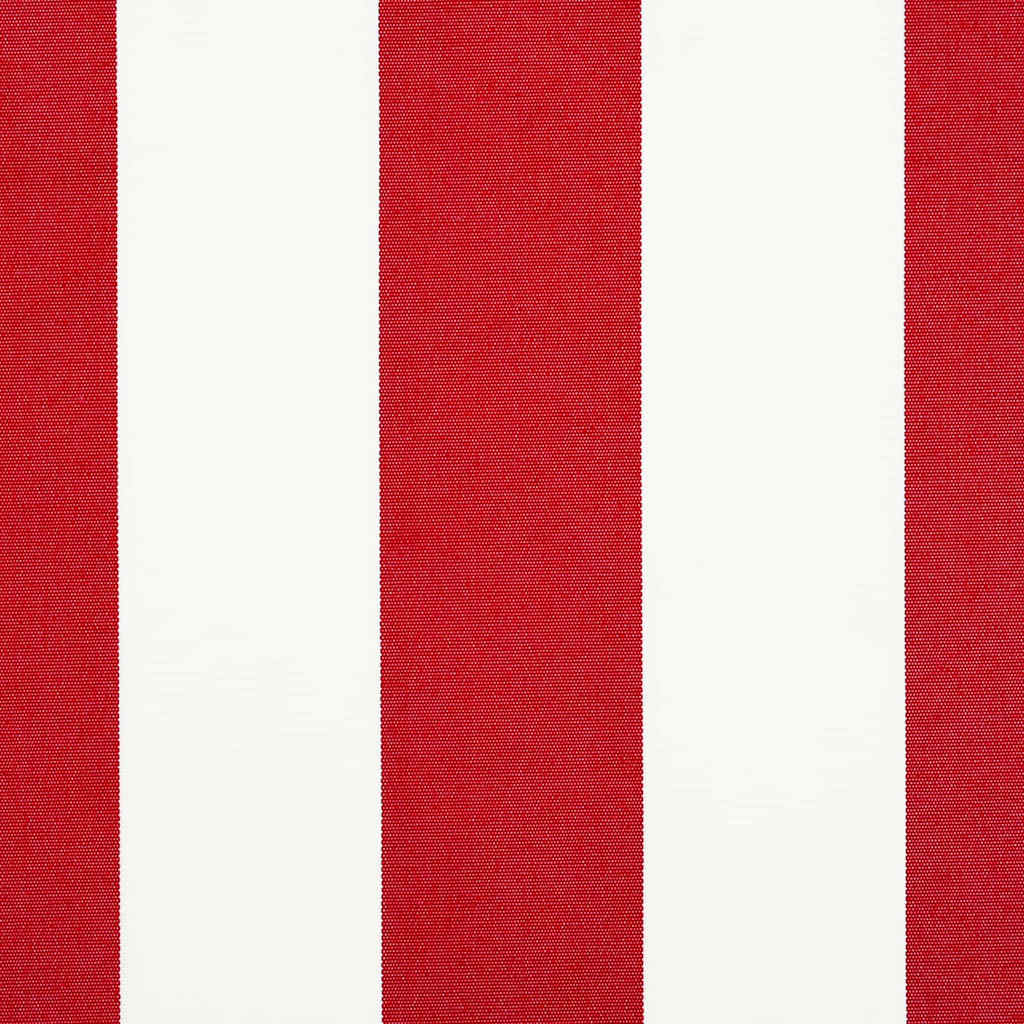 Tenda Retrattile Rosso e Bianco 600 × 350 cm | homemem39