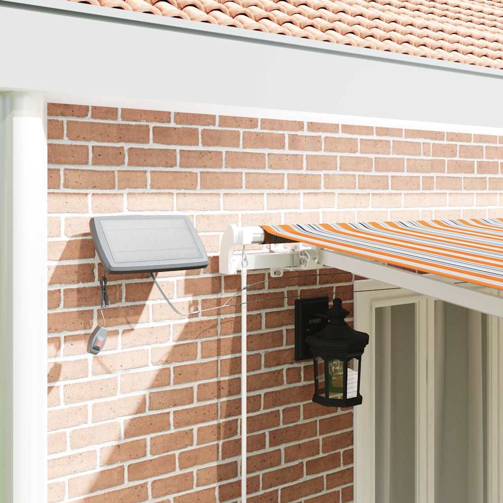 Tenda retrattile Multicolore 600 × 350 cm Tessuto e Alluminio | homemem39