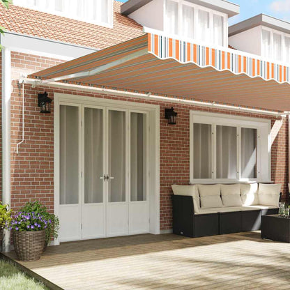 Tenda retrattile Multicolore 600 × 350 cm Tessuto e Alluminio | homemem39