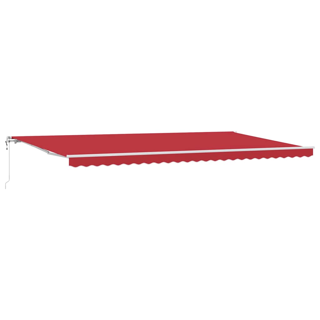 Tenda Retrattile 600 × 350 cm Rosso