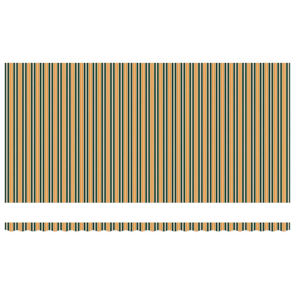 Tenda Retrattile Verde e Giallo 600 × 350 cm | homemem39