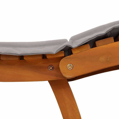 Lettino prendisole con cuscino 2 pcs Talpa 184 x 55 x 64cm