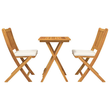 Set Bistro da Giardino 3 pcs Marrone legno massello di acacia - homemem39