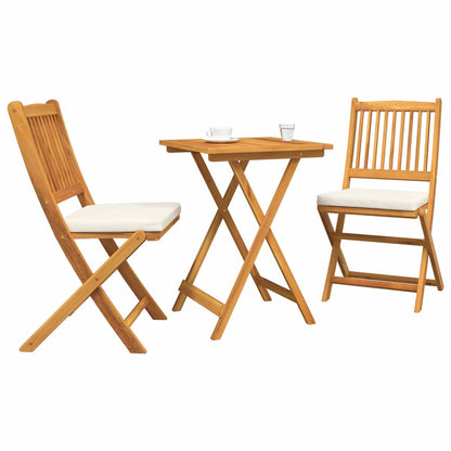 Set Bistro da Giardino 3 pcs Marrone legno massello di acacia - homemem39