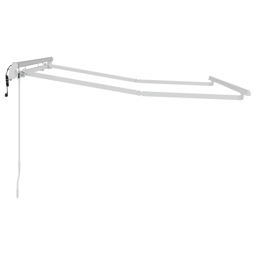 Struttura della tenda Bianco 2,5 x 2 m Metallo