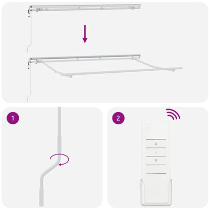 Struttura della tenda Bianco 3,5 x 2 m Metallo