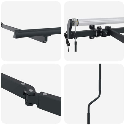 Struttura della tenda Antracite 2,5 x 2 m Metallo