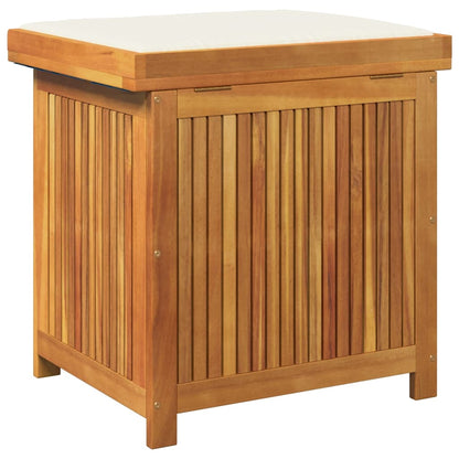 Scatola Cuscini da Esterno 60x50x61 cm Legno Massello Acacia - homemem39