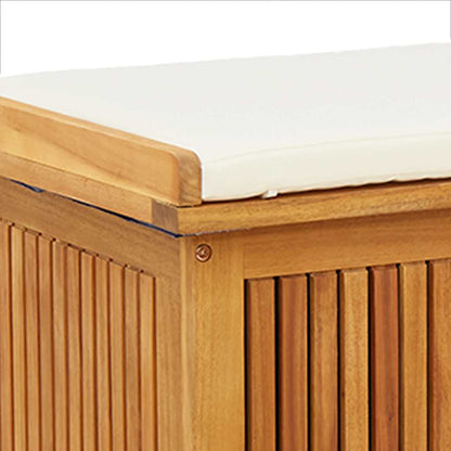 Scatola Cuscini da Esterno 90x50x60,5 cm Legno Massello Acacia - homemem39