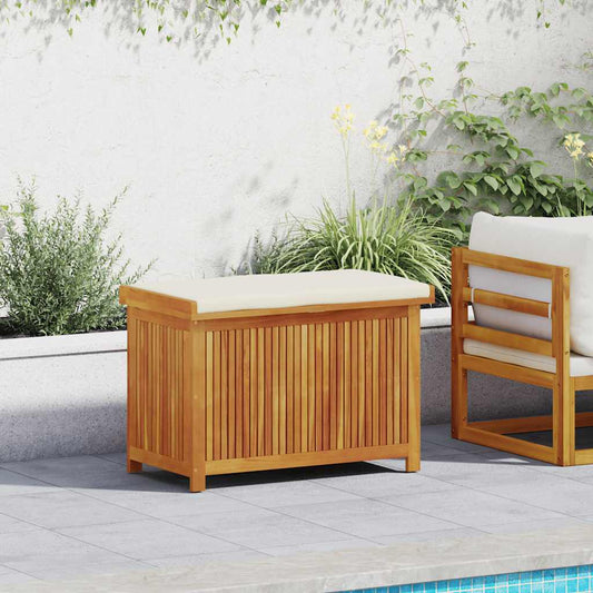 Scatola Cuscini da Esterno 90x50x60,5 cm Legno Massello Acacia - homemem39