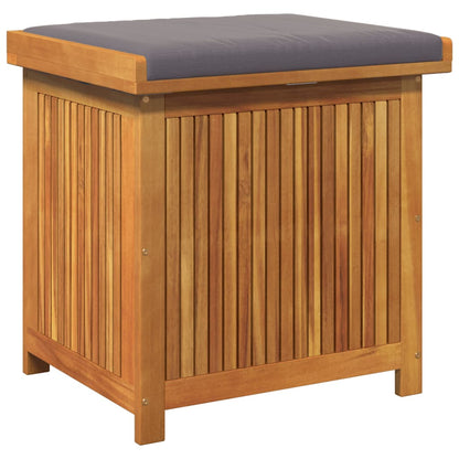 Scatola Cuscini da Esterno 60x50x61 cm Legno Massello Acacia - homemem39