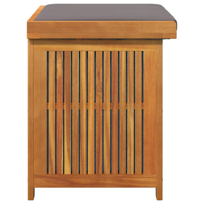 Scatola Cuscini da Esterno 60x50x61 cm Legno Massello Acacia - homemem39