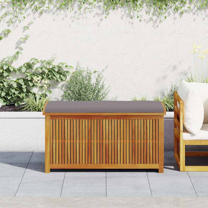 Scatola Cuscini da Esterno 113x50x60,5 cm Legno Massello Acacia - homemem39