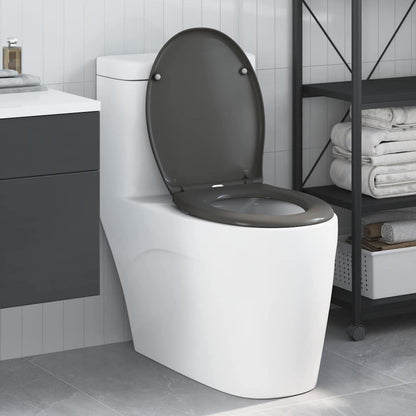 Sedile del WC con rilascio rapido Antracite