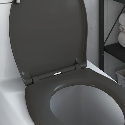Sedile del WC con rilascio rapido Antracite