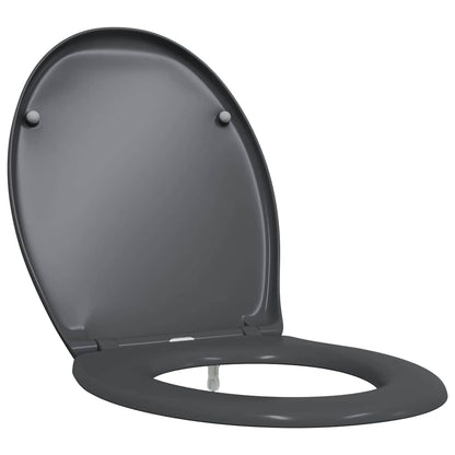 Sedile del WC con rilascio rapido Antracite