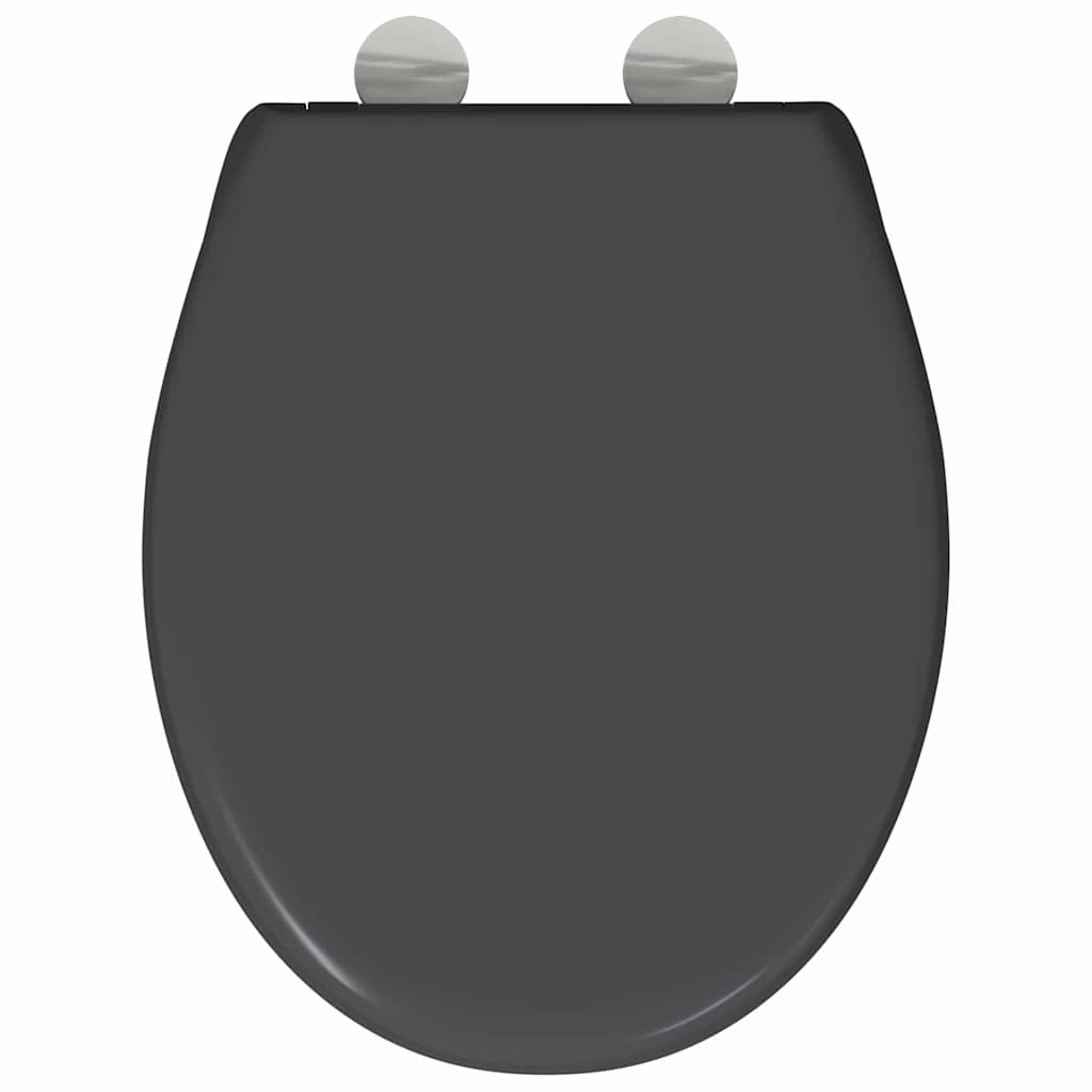 Sedile del WC con rilascio rapido Antracite