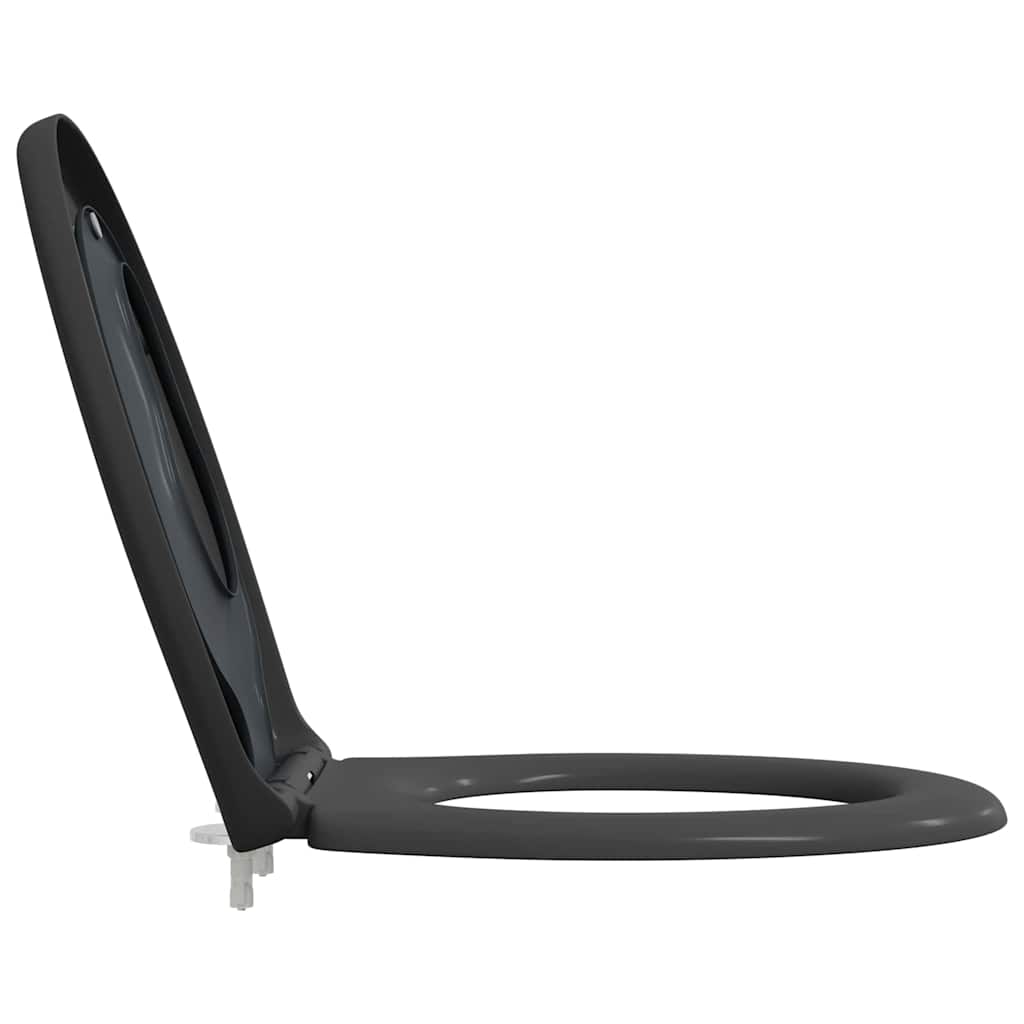 Sedile del WC con rilascio rapido Antracite