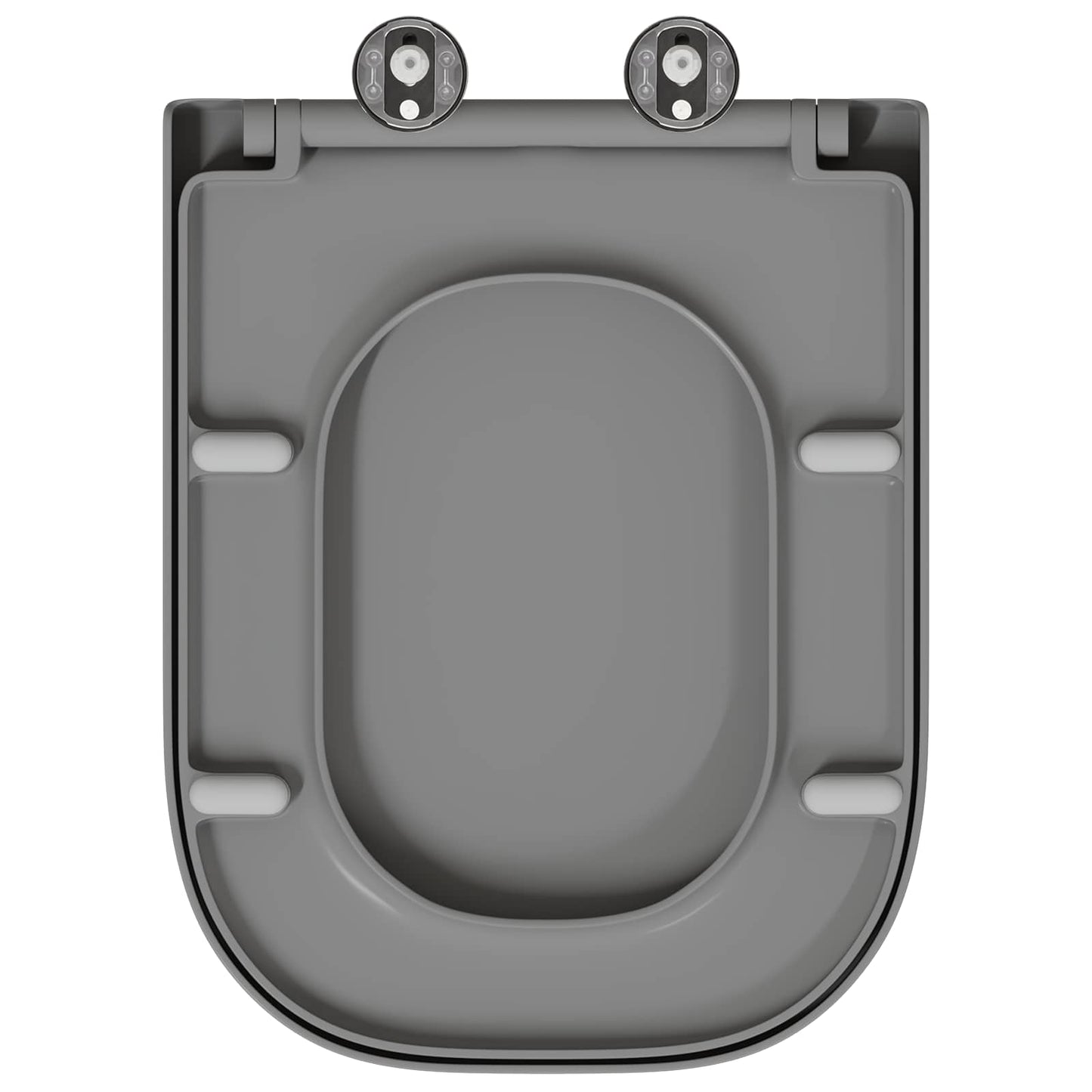 Sedile del WC Grigio 47,5 x 35 x 3,6 cm Duroplast | homemem39