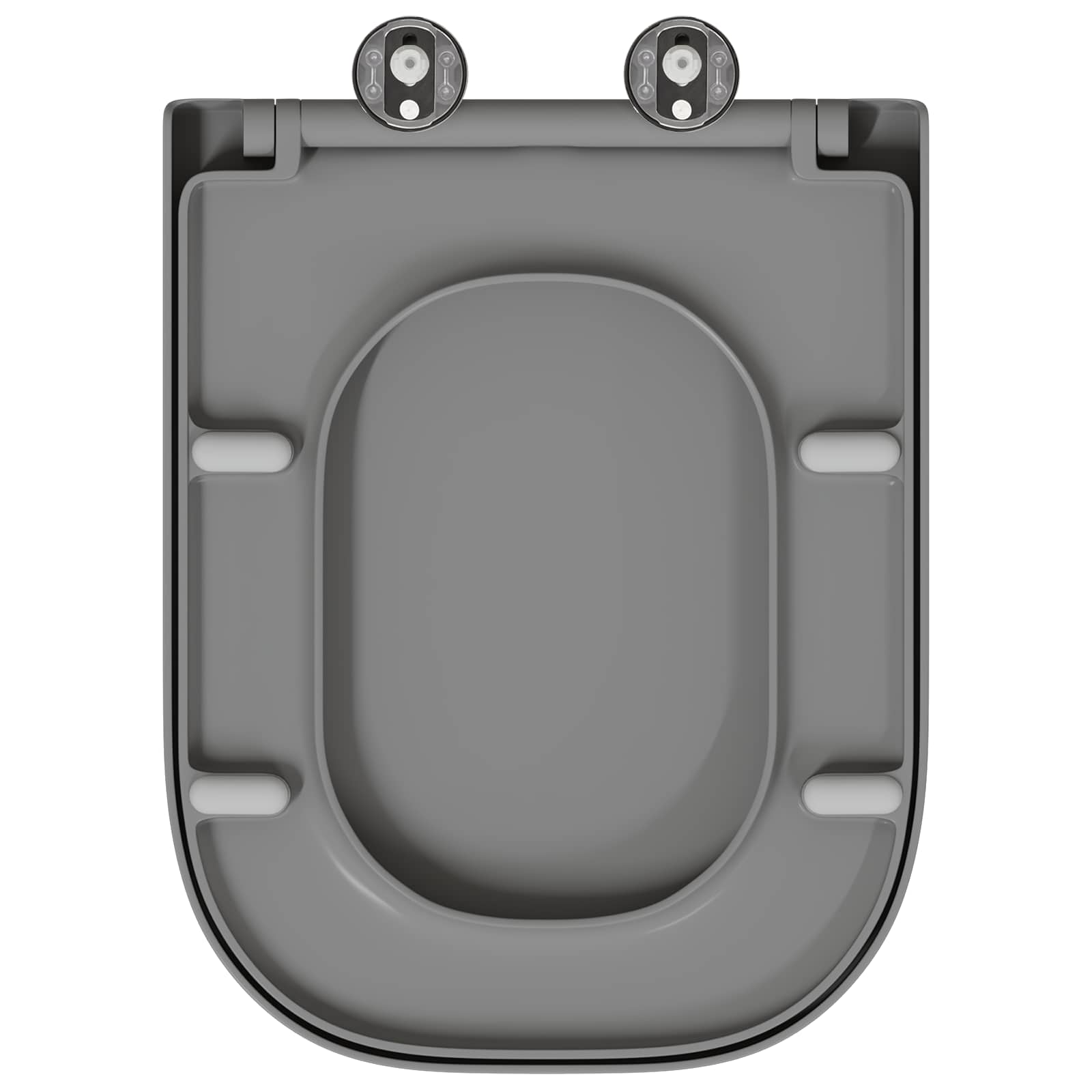 Sedile del WC Grigio 47,5 x 35 x 3,6 cm Duroplast | homemem39