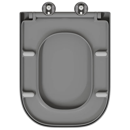 Sedile del WC Grigio 47,5 x 35 x 3,6 cm Duroplast | homemem39