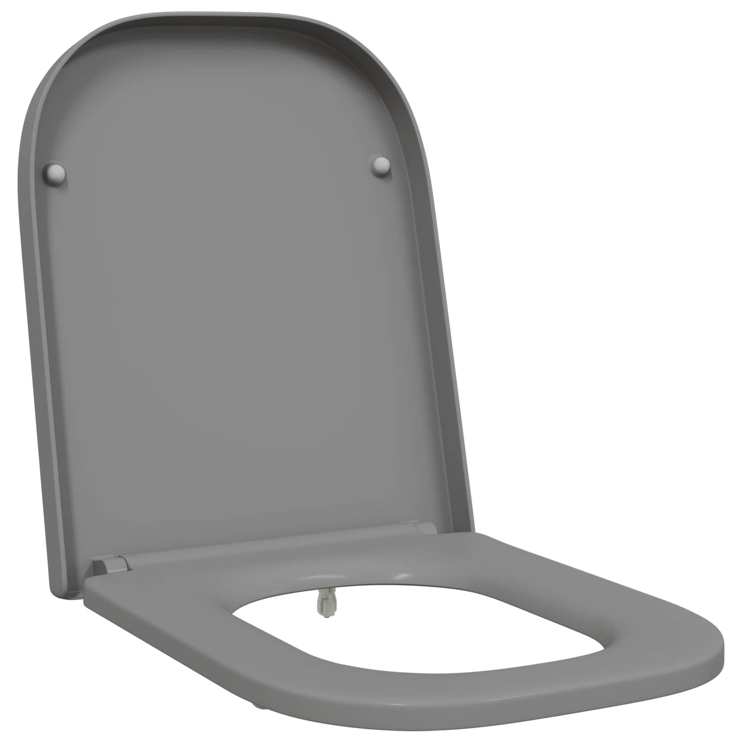 Sedile del WC Grigio 47,5 x 35 x 3,6 cm Duroplast | homemem39