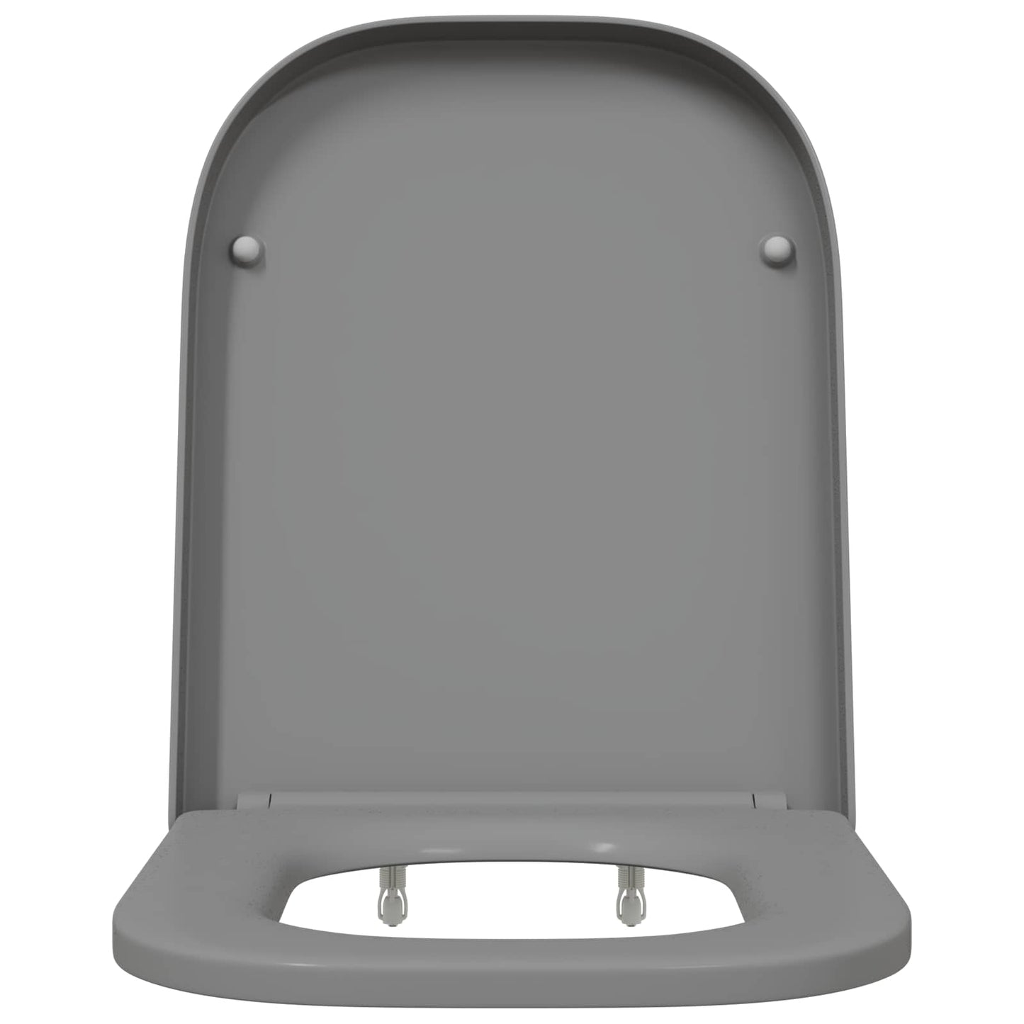 Sedile del WC Grigio 47,5 x 35 x 3,6 cm Duroplast | homemem39