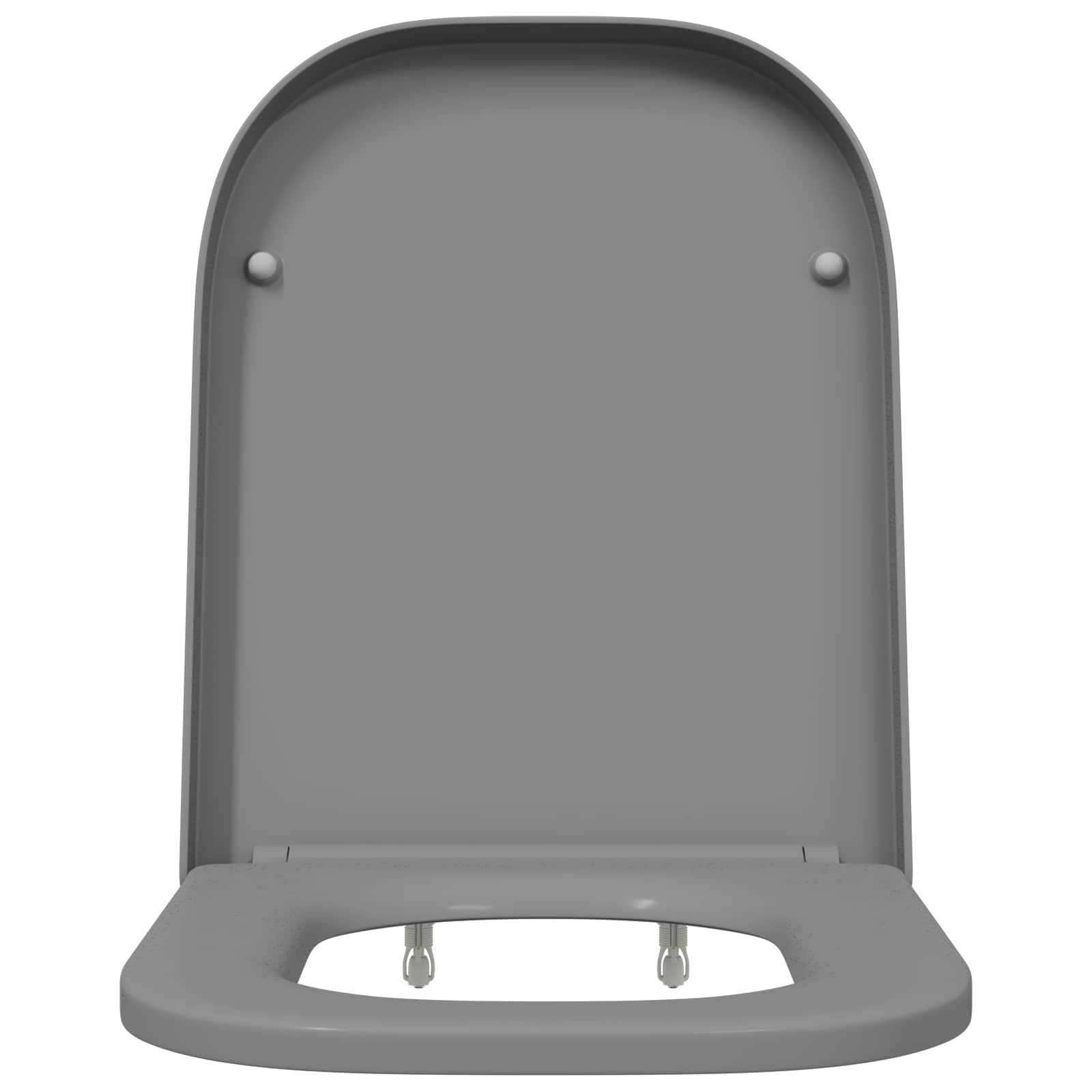 Sedile del WC Grigio 47,5 x 35 x 3,6 cm Duroplast | homemem39