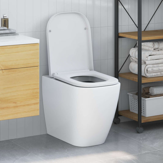 Sedile del WC Bianco 47,5 x 35 x 3,6 cm Duroplast | homemem39