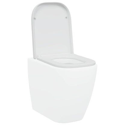 Sedile del WC Bianco 47,5 x 35 x 3,6 cm Duroplast