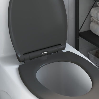 Sedile del WC con rilascio rapido Antracite