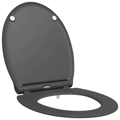 Sedile del WC con rilascio rapido Antracite