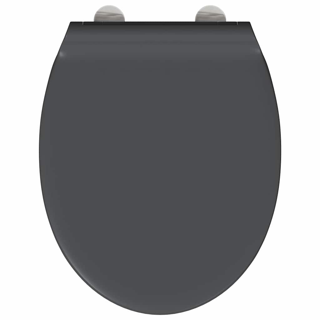 Sedile del WC con rilascio rapido Antracite