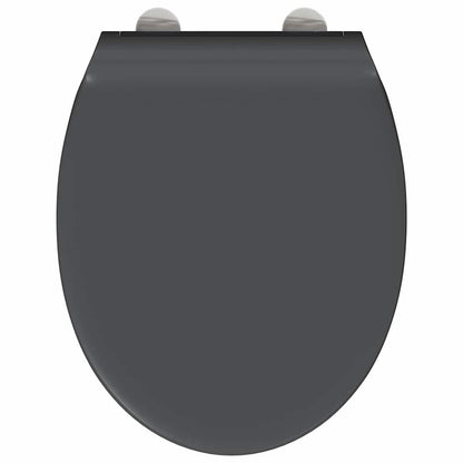 Sedile del WC con rilascio rapido Antracite