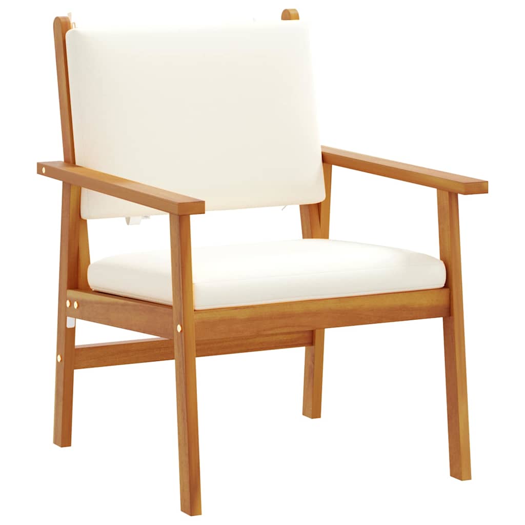 Set Divano da Giardino 6 pcs Marrone Legno di Acacia Massello | homemem39