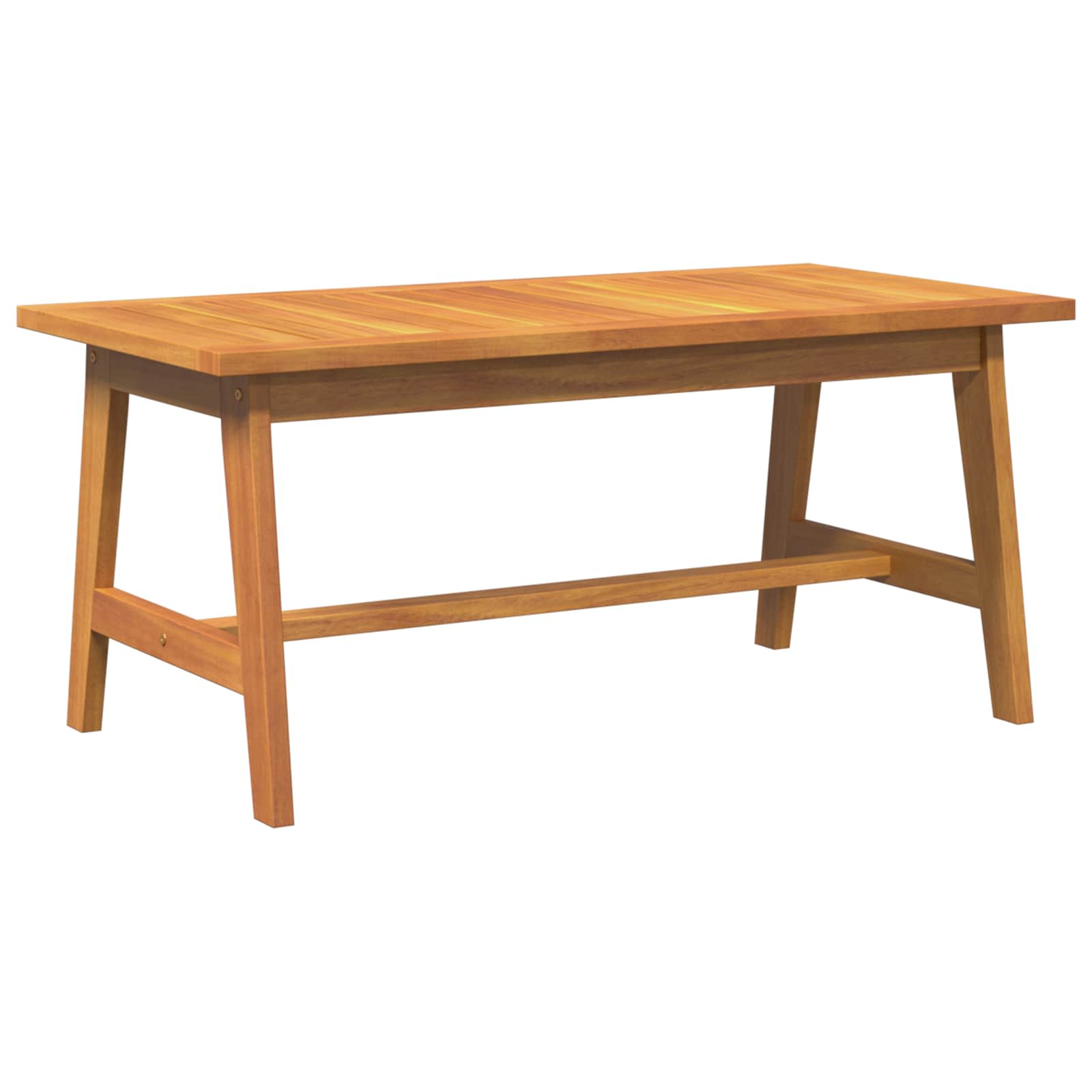 Set bistrot con cuscino 3 pcs Marrone Legno di Acacia Massello | homemem39