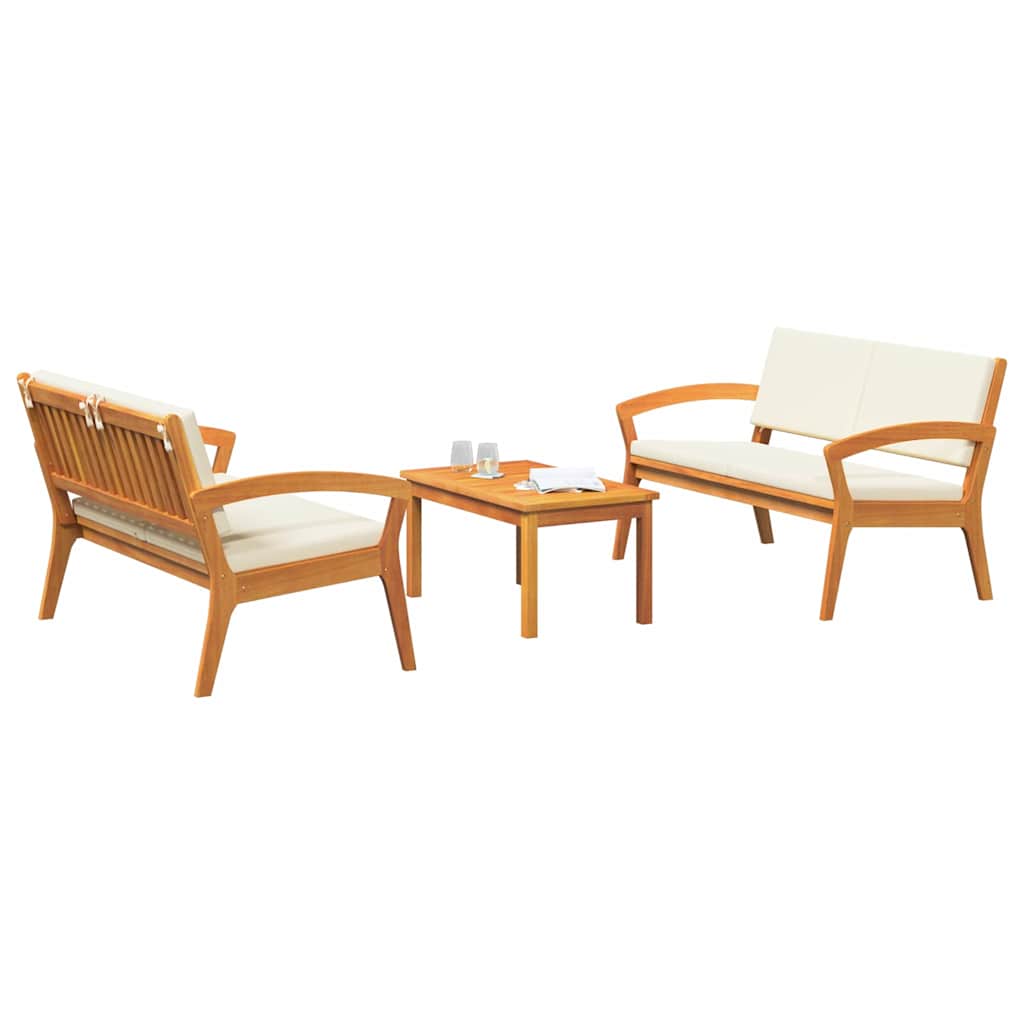 Set bistrot 3 pcs Marrone 75 x 45 x 38cm